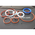 Roter Silikon O-Ring